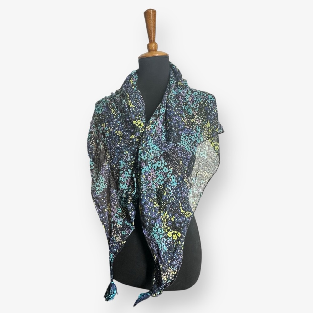Floral scarf